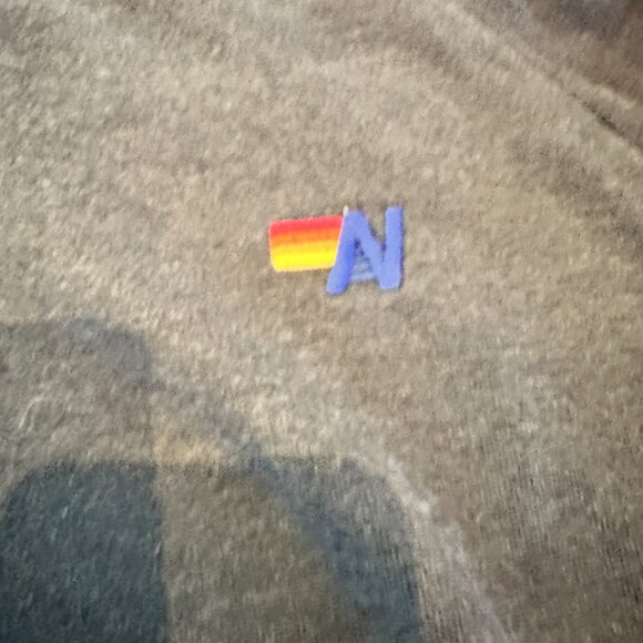 Aviator Nation Black Sweatshirt with Pink and Yellow Stripes - Picture 8 of 9